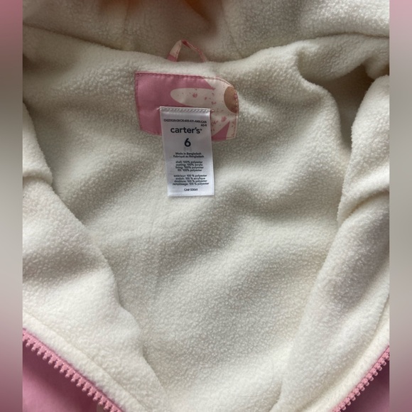 Pink Floral Hooded Jacket - Picture 3 of 3